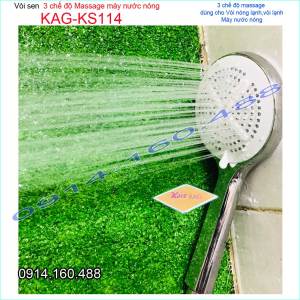 Vòi hoa sen KAG-kS114 mặt tròn bát lớn Tay sen phun mưa tia nước nhiều phun nước tốt