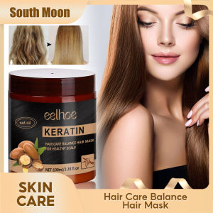 Eelhoe Keratin Hair Mask Damaged Hair Mask Hair Keratin Smoothing Split Ends Remover Hair Care Oil Repairing Mask Moisturizing Hair Mask Anti Hair Loss Keratin Damaged Dry Repair Split End Scalp Smoothing Frizzy Hair Care
