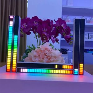 Đèn LED RGB nháy cảm ứng âm thanh (PK168) Đèn 32 led nháy theo nhạc giọng nói