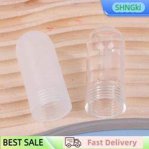 SHNGki Tubular G9 Clear Glass Cover Threaded Neck Lamp Shade Replacement Sturdy Glass Protectant Tube Frost Cover For G9 Bulb