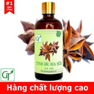 Tinh dầu hoa Hồi nguyên chất - Hàng Cao Cấp - Lạng Sơn - Tự Nhiên 100% - Hương thơm ấm áp thanh tịnh giúp thanh lọc không khí vệ sinh nhà cửa