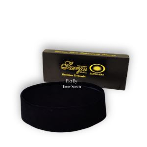 Exclusive Peci Songkok Kopiah Hitam Surya Mas Non Ac Bludru Halusan Super Premium Lembut Tebal