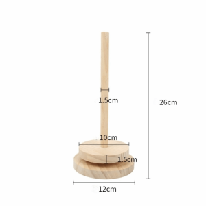 EASYEAH Portable Yarn Rotating Tool Wooden Detachable Winding Machine High Quality Yarn Holder Auxiliary Tool