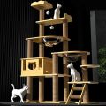 Cat House Cat Condo Cat Tower Cat Tree Pet Stand House Game Tower Cat Climbing Apartment. 