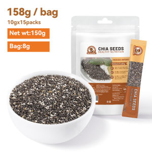Mr.Squirrel Chia Seeds Organic Original 150g Keto/Low Carb Superfood Exp.Date 1 year