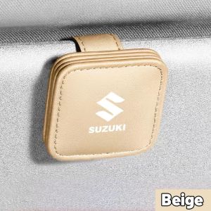 แว่นตากันแดดที่วางแว่นตารถคุณภาพสูงคลิปรัดปากกระบังแสงอุปกรณ์เสริมภายในรถโดยเฉพาะสำหรับรถยนต์ Suzuki Alto Swift APV Ertiga Celerio Carry Grand Vitara Jimny Vitara Kizashi SX4 Swift Dzire Wagon R + Baleo Sidekick