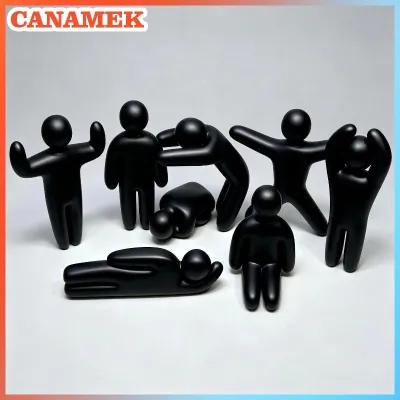CANAMEK Articulated Meccha Chameleon Robot Model 8Pcs 3D Printed Multiple Pose Collectible Toy for Anime Hobby Enthusiasts