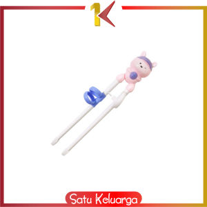 SK-C987 Chopstick Sumpit Anak Karakter Animal Alat Makan Anak Bayi / Sumpit Latihan Anak Chopstick