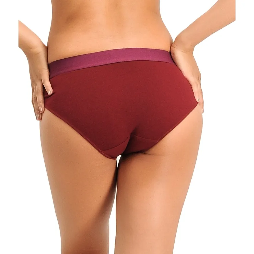 BENCH/ Low Rise Hipster Panty - Maroon