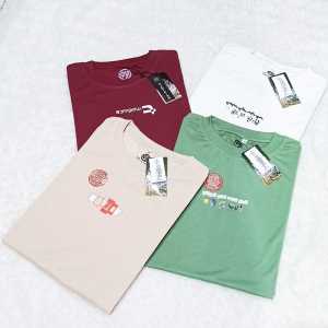 KAOS POLOS PRIA SEMI COTTON COMBED 24S BAJU LENGAN PENDEK REGULER O-NECK MENS BASIC REGULER T-SHIRT