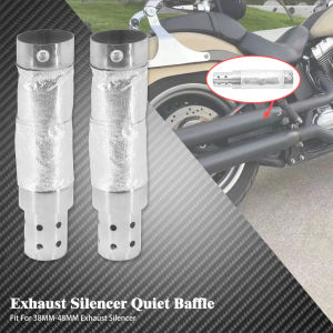 Motorcycle Exhaust Quiet Baffle DBkiller Silencer Shortshots Staggered System Modified Muffler For Harley Sportster 883 Softail