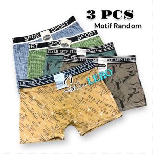 Boxer Pria Dewasa ( ISI 3 PCS ) - Sempak Pria - Pakaian Dalam Boxer Pria - Celana Dalam Pria - Boxer MODEL TERBARU