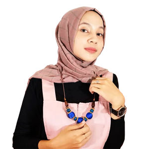 Promo Best Seller Kalung Cantik / Kalung Fashion / Kalung Batik / Aksesoris Batik / Kalung Etnik / Kalung Handmade / Kalung Wanita / Aksesoris Wanita / Kalung Hijab / Kalung Modern KFZ08