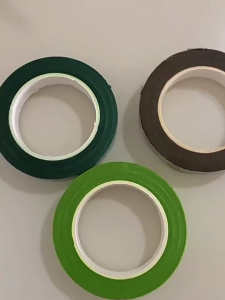 Set of 5 Flexible Stem Adhesive Tape Roll Set Suitable for Realistic Flower Designs and Handmade Decorating