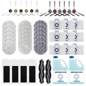 Ecovacs DEEBOT T20 PRO MAX T20S PLUS Robot Vacuum Cleaner HEPA Filters Roller Main Brushes Mop Pads Dust Bags Side Brush Cover Accessories Replacement Parts