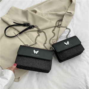 (ส่งฟรี) กระเป๋าผู้หญิง กระเป๋าผีเสื้อ กระเป๋าหนัง กระเป๋าแฟชั่น เกาหลี