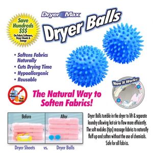 Soften Clothes Washing Machine Special Blue Laundry Dryer Ball Decontamination Durable Construction Reusable Practical