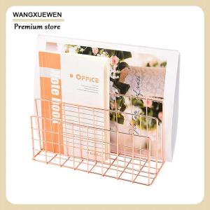 [COD] Ins Minimalist Iron Desktop Storage Rack Organizer Table Organizing Rack Document Book Rack Desk Multi-functional Storage Rack