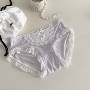 Be Girl - Fashionable Japanese little loli womens underwear pure desire silky pure cotton pleated cute skin-friendly underwear womens underwear