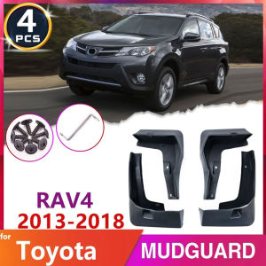 For Toyota RAV4 RAV 4 XA40 40 2013~2018 Car Mud Flap Guard 2014 2015 2016 2017 Tire Fender Guard Mudflaps Mudguards Accessories