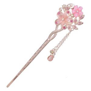 Trâm cài tóc bạc thanh lịch với đồ nư buyao cho phụ nữ cô gái buyao cho headpieces truyền thống tóc