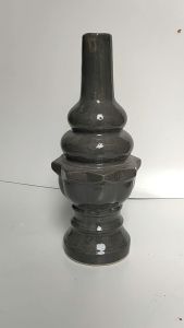 Hồ lô thu lôi chống sét gốm Bát Tràng chính hãng cao 43cm màu lông chuột có men dáng sao đặt trên mái nhà Hồ Lô Gốm Bền Đẹp Việt Nam - Lazada