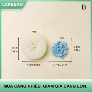 【LAKEBAO】 Hoa Cẩm Tú Cầu Silicone khuôn tự làm hương liệu nến thạch cao nhựa đất sét khuôn nhà bếp nướng bánh trang trí hoa khuôn