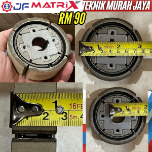 JF MATRIX Kampas Kanvas Kopling AS 20 MM Clutch Assy Stamper Kuda RM80 RM90 RM 80 RM 90 CLUTH SHOE COUPLING Honda Robin Proquip Matrix Oshima Supra Tigon Pazto Firman Tsuzumi Mikasa Tiger Wipro