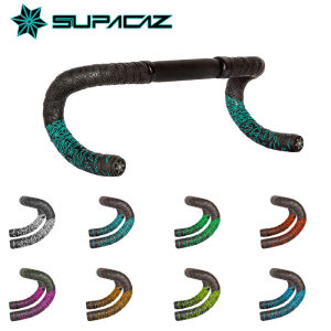 [Boutique & Stock] 1 Cặp Supacaz Xe Đạp Handlebar Tape Lái Bao Gồm Bánh Xe Đường Xe Đạp Đi Xe Đạp Xử Lý Non-Slip Cao Su Vành Đai Băng Xe Đạp Phụ Kiện