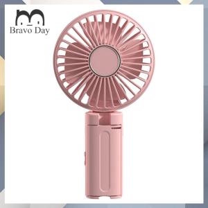 【New Arrival】 Umbrella Clip Fan 3-Speed Adjustment Mini Foldable Fan Rechargeable Electric Personal Fan for Outdoor Umbrella