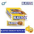 Tango Wafer Roll Blastoz Crunchy Nuts | Krim Cokelat Taburan Kacang - 24 gr (Kemasan 1 Box). 