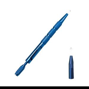 1pcs Sapphire Lancet Blade Planting Hair Tool Titanium Alloy Handle Ophthalmic  Instrument
