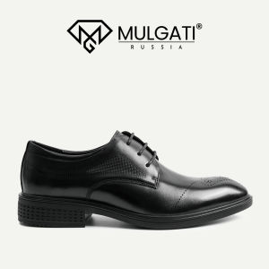 Giày tây nam MULGATI Brogues Derby buộc dây vân lỗ - NW622120