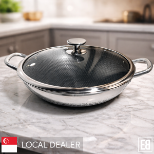 HEXAWOK 304 Stainless-Steel 7-Layer Cookware