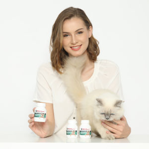 VITAMIN KUCING PENGGEMUK KUCING PENAMBAH NAFSU MAKAN KUCING ANTI BERAT BADAN KURUS BULU RONTOK DAN KUSAM MENINGKATKAN IMUNITAS TUBUH MULTIVITAMIN KUCING ANAK KUCING CAT KITTEN - isi 50 KAPSUL