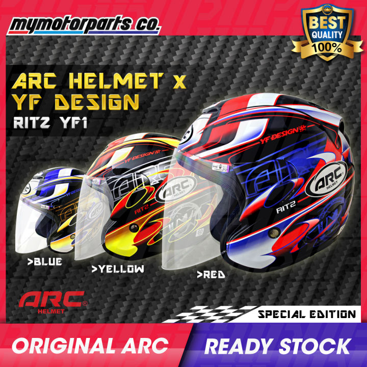 ARC x YF DESIGN RITZ YF1 Helmet (Special Edition) in Size L / 2XL | Lazada