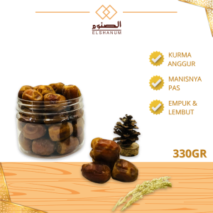 Kurma Sukari Al Madinah 330gr - Sukary Empuk dan lembut - Bisa Bayar di Tempat - SHABANI STORE