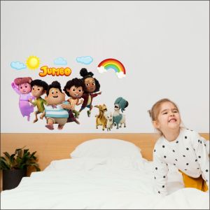 Semesta Ready Stok Wall dan Custom Nama Sticker Motif Jumbo Stiker Dinding Wallsticker SMST Ukuran 40x60