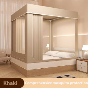 Kelambu Mosquito Net Single/Queen/King Size Easy Installation Foldable With Privacy Curtain Khemah Tent 蚊帐