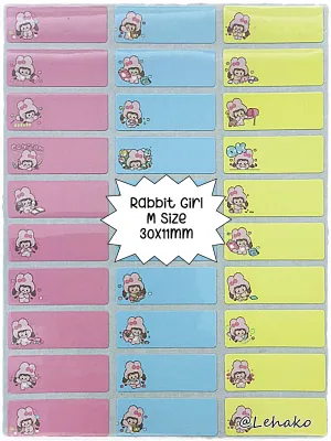 🇸🇬 Fast Shipping ★ Customised Name Sticker Children Stickers Kids Personalised Name Label Waterproof