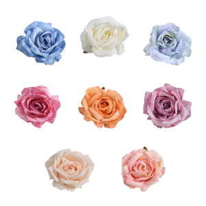 Double Faux Floral Drapery Clips Adjustment Curtain Ties For Sheer Drapes Reusable Home Decorative Accessories