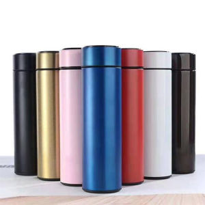 Termos Botol Minum POLOS LED SAKURA I Termos Minum Stainless Steel I SUS 304 I  500ml I SD-1019