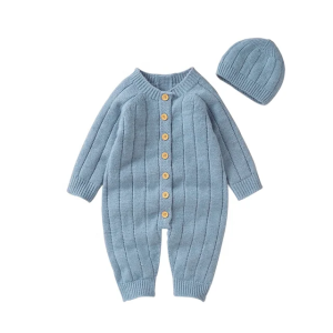 Sakhi Baby - Jumper Rajut Set Baju Hangat Bayi Laki laki dan Perempuan Usia 0-9 Bulan