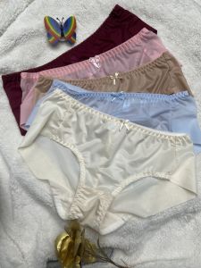 QUẦN LÓT NỮ CHẤT LỤA MỀM MỊN MÁT -COMBO 5 QUÂN CẠP CAO