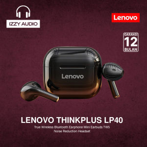 Lenovo Thinkplus LP40 True Wireless Bluetooth Earphone Mini Earbuds TWS Noise Reduction Headset