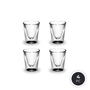 Libbey 5122 Liquor Shot Glass 30ml/1.0oz - For Whisky Tequila Vodka & Bai Jiu
