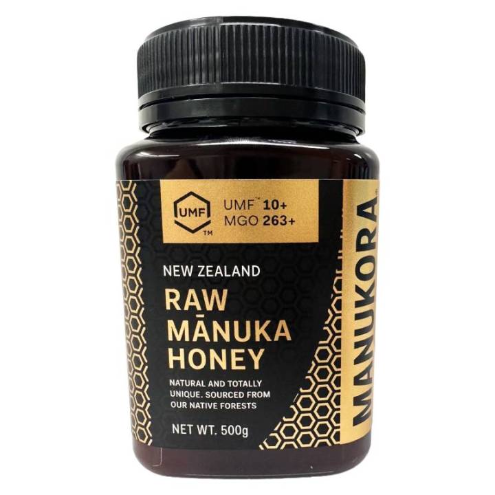 Manukora Raw Manuka Honey Umf 10 Mgo 263 500gexp032029