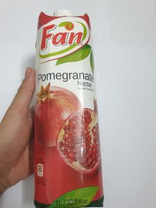 Nước ép trái cây nectar vị Lựu hiệu Fan nhập khẩu Síp