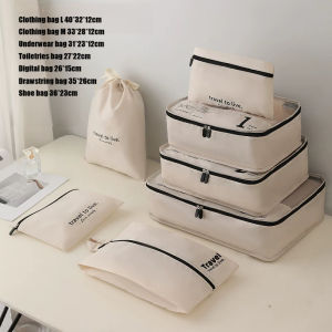 TurTle Travel Luggage Organizers Cube Packing 7PCS Clothes Organizer Bag Travel Essentials Bag