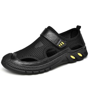 Sepatu Sandal Hiking Pria Sepatu Gunung Anti Slip Mendaki Sports Trekking Sendal Tahan Air Outdoor Adventure Keren 424